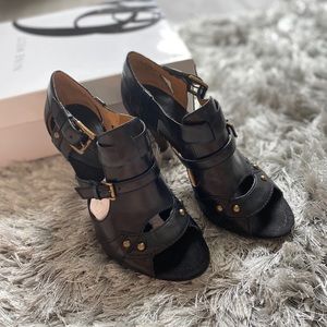 Nine West black heels
